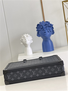 L.V Soft Trunk Briefcase Business Bag Monogram Eclipse M44952