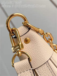 L.V Loop Hobo Bag Monogram Empreinte Cowhide Cream M46725