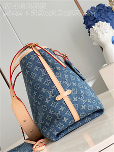 L.V Carryall MM Bag Monogram Denim M46855