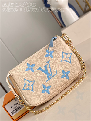 L.V Mini Pochette Accessories Monogram Empreinte M58009(3 colors)