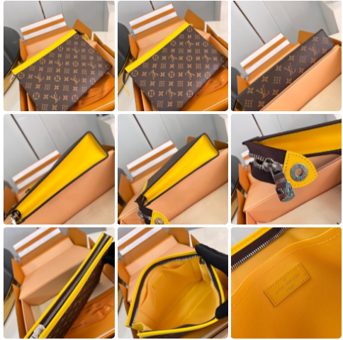 L.V Pochette Voyage MM Monogram Canvas M61692 (7 colors)