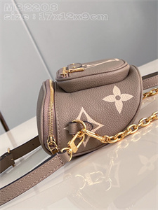 L.V Mini Bumbag Monogram Empreinte Tourterelle/Cream M82208