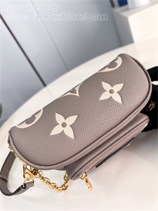 L.V Mini Bumbag Monogram Empreinte Tourterelle/Cream M82208