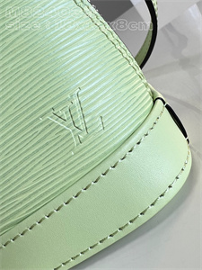 L.V Nano Alma Bag EPI Leather Light Green M82403