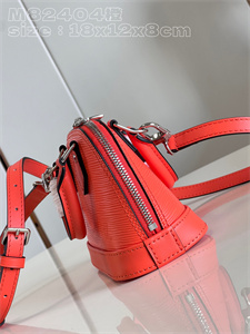 L.V Nano Alma Bag EPI Leather Orange M82404