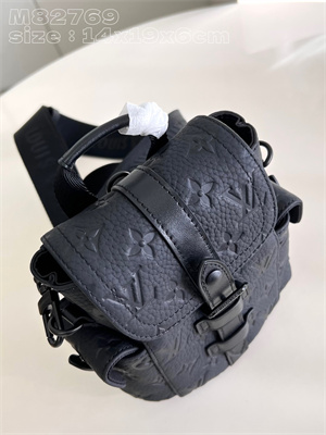 L.V Nano Christopher Backpack Monogram Taurillon Leather Black M83164