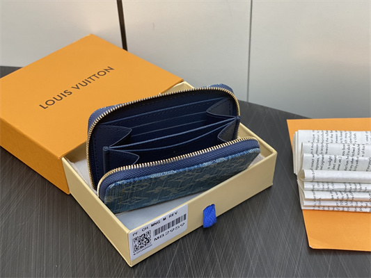 L.V Remix Zippy Coin Purse Monogram Denim M82957