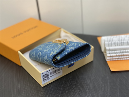 L.V Remix Victorine Wallet Monogram Denim M82959