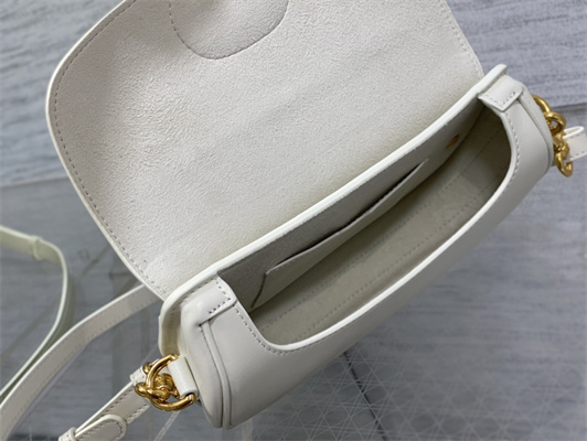 CD Di.or Bobby East-West Bag Box Calfskin Latte