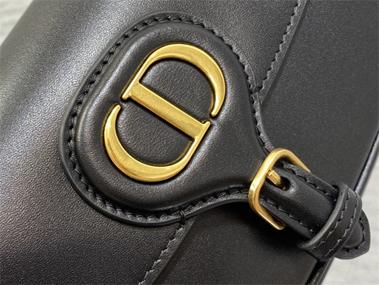 CD Di.or Bobby East-West Bag Box Calfskin Black