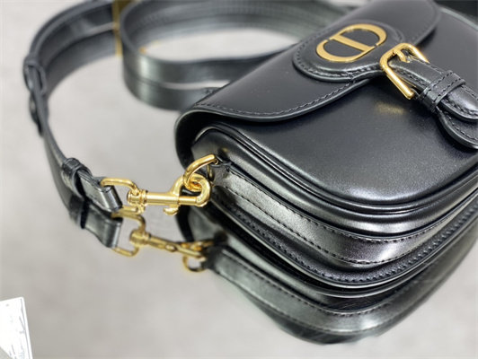 CD Small Di.or Bobby Bag Box Calfskin Black