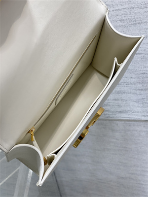 CD 30 Montaigne Bag Grained Calfskin Latte