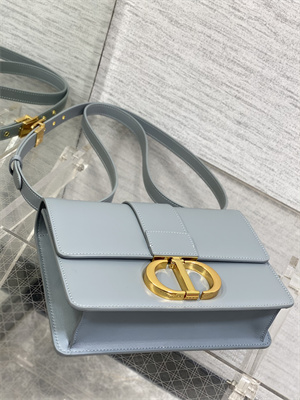 CD 30 Montaigne Bag Box Calfskin Blue