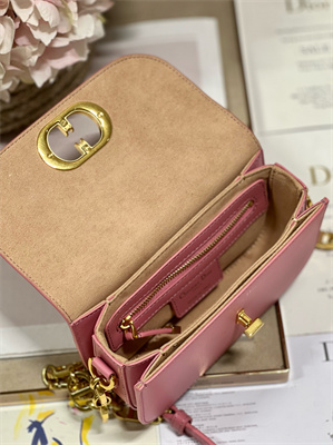 CD Small 30 Montaigne Avenue Bag Box Calfskin Melocoton Pink