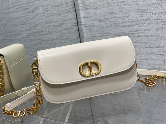 CD 30 Montaigne Avenue Bag Box Calfskin Dusty Ivory