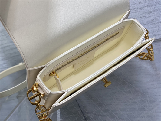 CD 30 Montaigne Avenue Bag Box Calfskin Dusty Ivory