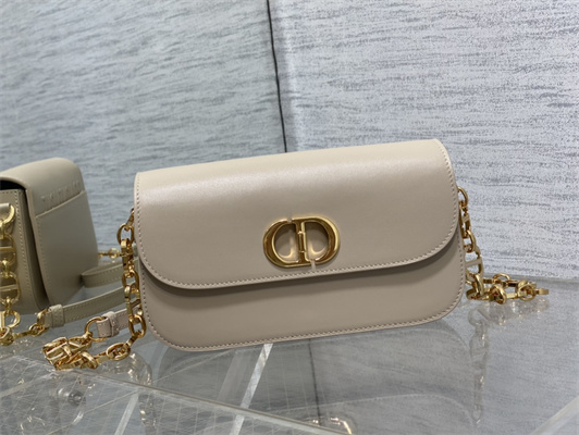 CD 30 Montaigne Avenue Bag Box Calfskin Beige