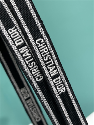 CD Mini Vertical Di.or Book Tote With Strap Petites Fleurs Embroidery Black Multicolor