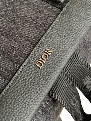 Di.or Explore Backpack Black Oblique Jacquard