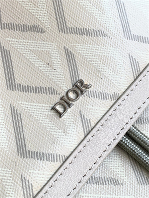 Large Di.or Hit The Road Backpack Natural CD Diamond Canvas