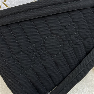 Di.or Rider Backpack Beige and Black Maxi Oblique Jacquard