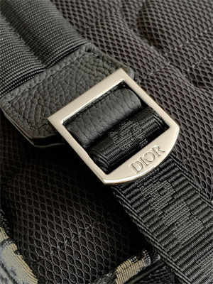 Di.or Kid’s Rider Backpack Beige and Blue Oblique Jacquard