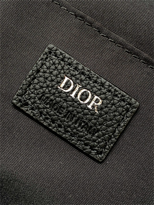 Di.or Kid’s Rider Backpack Beige and Blue Oblique Jacquard