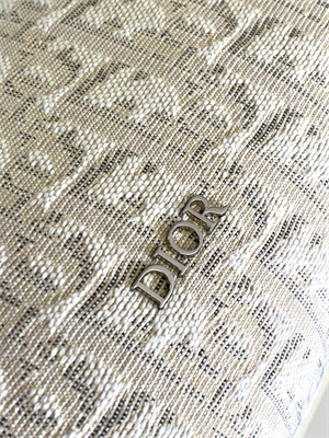 Di.or Lingot 22 Shoulder Bag Beige Oblique Jacquard