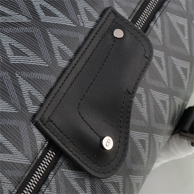 Di.or Lingot 50 Travel Bag Black CD Diamond Canvas