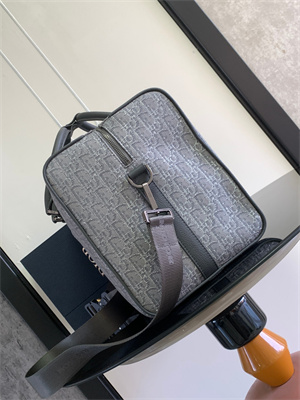 Di.or Lingot 50 Travel Bag Grey Oblique Jacquard