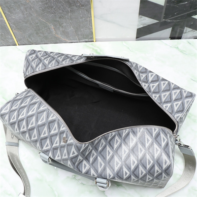 Di.or Lingot 50 Travel Bag Grey CD Diamond Canvas