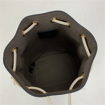 Fen.di MON TRESOR Beige Leather Mini Bag