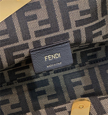 Fen.di FIRST SMALL Pale Green Leather Bag