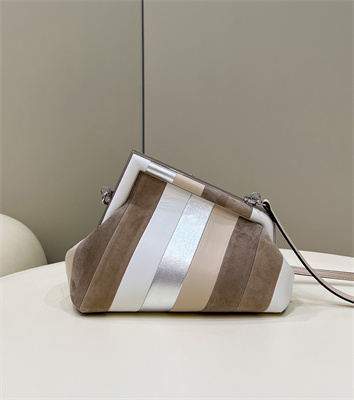 Fen.di FIRST SMALL Multicolor Leather Bag