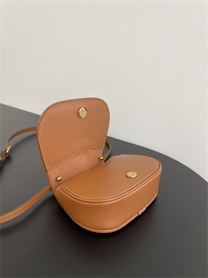 Fen.di C’mon Mini Brown Leather Bag