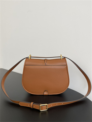 Fen.di C’mon Medium Brown Leather Bag