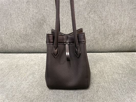 Fen.di ORIGAMI Mini Black Leather Bag That Can be Transformed