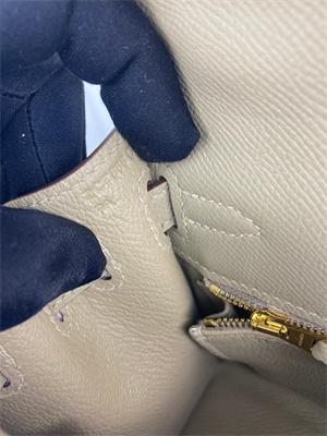 Kelly Sellier Bag Epsom Leather 25/28CM Gold/Silver Hardware In Trench Color HS