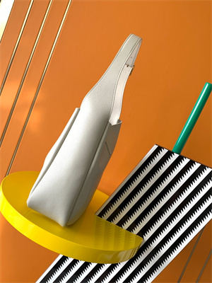 Y.S.L LE 5 A 7 Supple SMALL HOBO BAG In White Leather