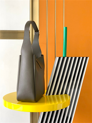 Y.S.L LE 5 A 7 Supple SMALL HOBO BAG In Dk Green Leather