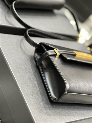 Y.S.L MANHATTAN SMALL Shoulder Bag In BOX Saint Laurent Black Color