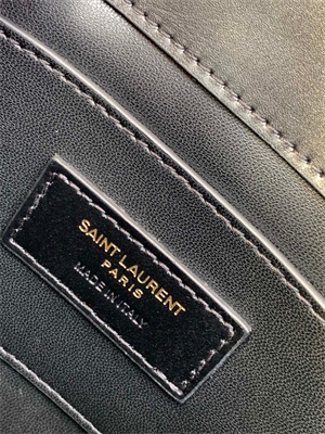 Y.S.L CASSANDRA MINI TOP HANDLE BAG IN Raffia and Leather Gold Tone Metal