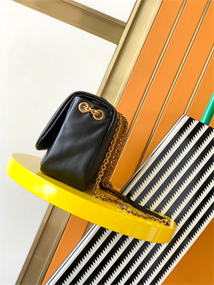 Y.S.L JAMIE 4.3 SMALL BAG IN LAMBSKIN Black Color Gold Tone Metal