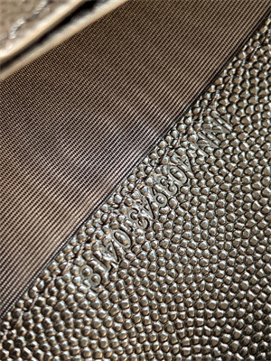 Y.S.L CONTINENTAL WALLET IN GRAIN DE POUDRE LEATHER Black Color