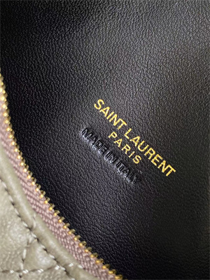 YSL ICARINO In Quilted Nappa Lambskin Green