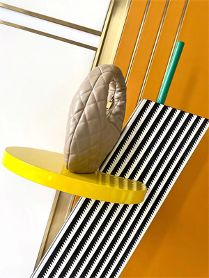 YSL ICARINO In Quilted Nappa Lambskin Beige