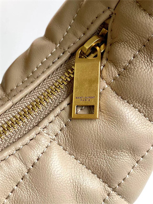 YSL ICARINO In Quilted Nappa Lambskin Beige