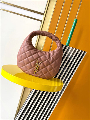 YSL ICARINO In Quilted Nappa Lambskin Pink