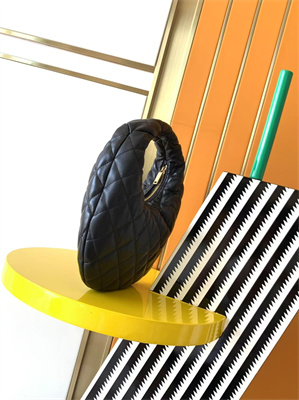 YSL ICARINO In Quilted Nappa Lambskin Black