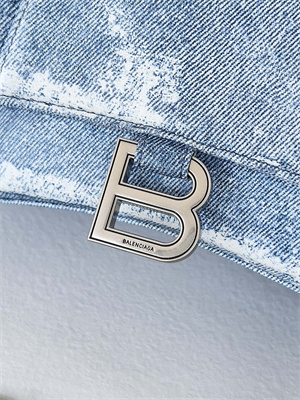 Women’s Hourglass Small Handbag In Denim Blue